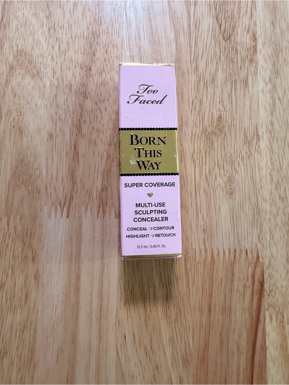 Too Faced Born This Way Multi-Use Sculpting Concealer - Pink & Gold Accents